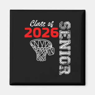 Graduate Senior Cl Of 2026 Sketll Player Graduatio Magnet