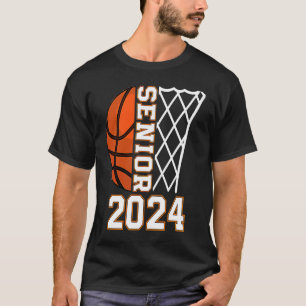 Graduate Senior Class 2024 Graduation Basketball P T-Shirt