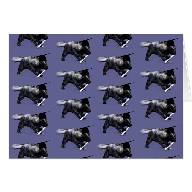 Graduate Skunk (Front Horizontal)