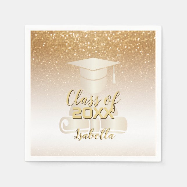 Graduate Student - Class of 20XX Napkin (Front)