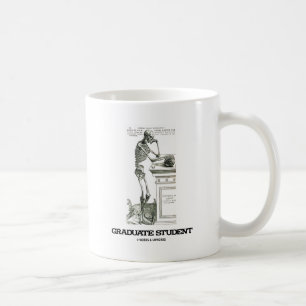 Graduate Student (Skeleton) Coffee Mug