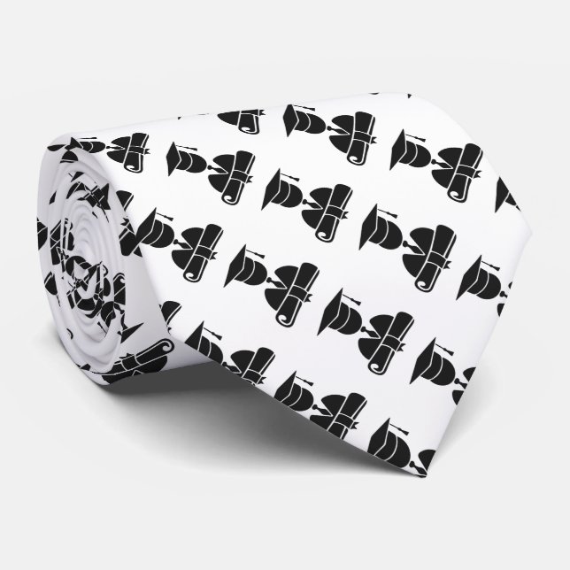Graduate Tie (Rolled)