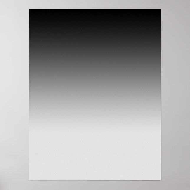 Graduated Black to Grey Poster for Photography (Front)