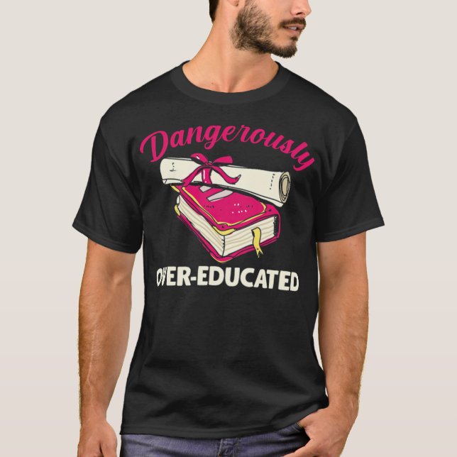 Graduated Student Master Bachelor Doctor Thesis -s T-Shirt (Front)