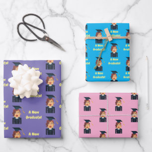 Graduated Wrapping Paper Sheet