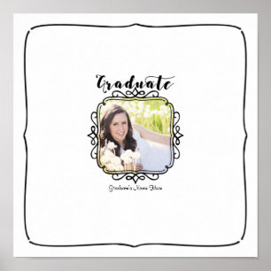 Graduate's Autograph Keepsake Print