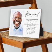 Graduate's Father In Heaven For Graduation Photo