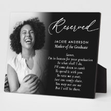 Graduate's Mother In Heaven For Graduation Photo