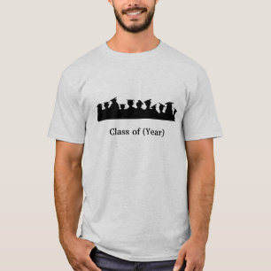 Graduates Silhouettes Tshirt Customise The Year!