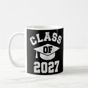 Graduating Class Of 2027 Senior Graduation Teacher Coffee Mug