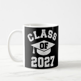 Graduating Class Of 2027 Senior Graduation Teacher Coffee Mug