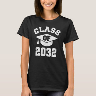 Graduating Class Of 2032 Senior Graduation Teacher T-Shirt