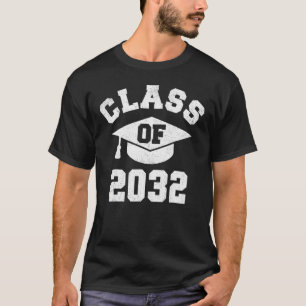 Graduating Class Of 2032 Senior Graduation Teacher T-Shirt