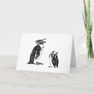 Graduating Penguins Tip Hats to Don Card