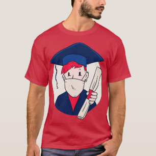 Graduating With Mask  T-Shirt
