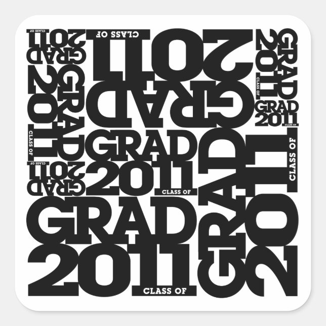 Graduation 2011 Sticker 1 (Front)