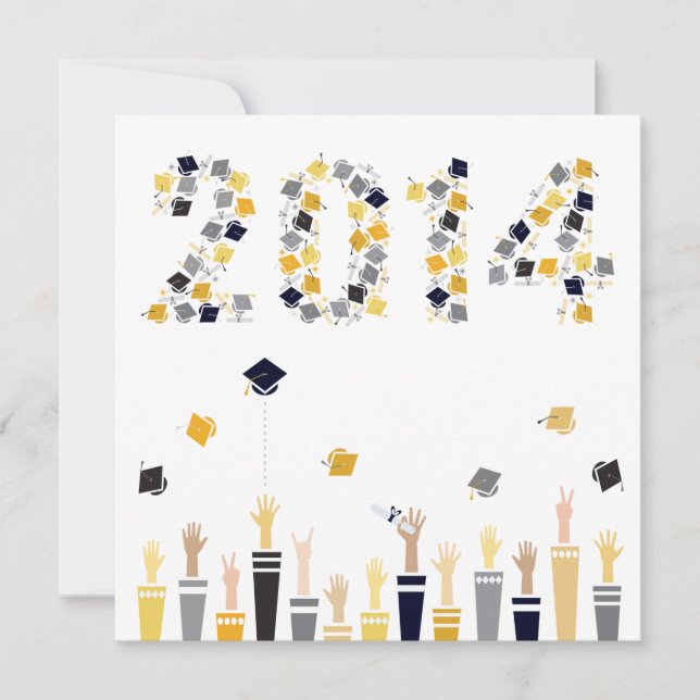 Graduation 2014 Party Invitation II (Front)
