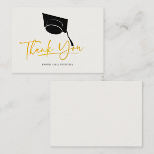 Graduation 2024 Cap Grad Thank You Card