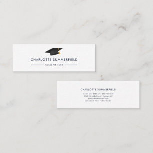 Graduation 2024 Name Modern Grad Calling Card