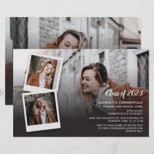 Graduation 2024 Photo Collage Modern Grad Party