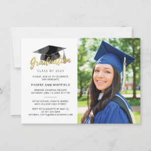 Graduation 2024 Photo Party Invitation