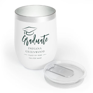 Graduation 2024 Script Personalised Grad Green