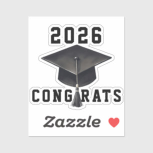Graduation 2025 black white cap congrats