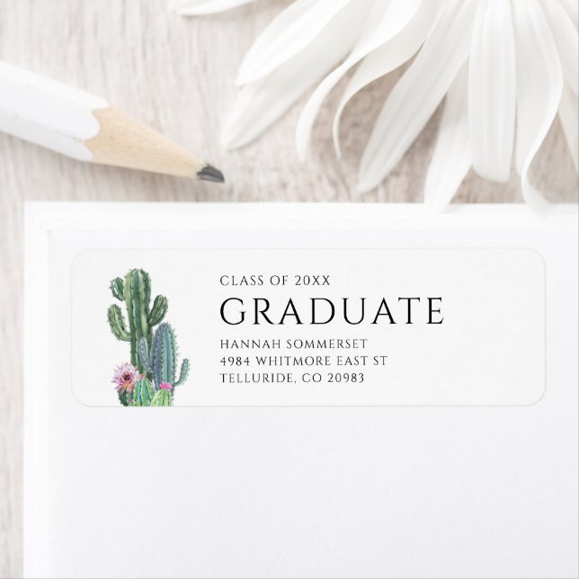 Graduation 2025 Botanical Return Address (Insitu)