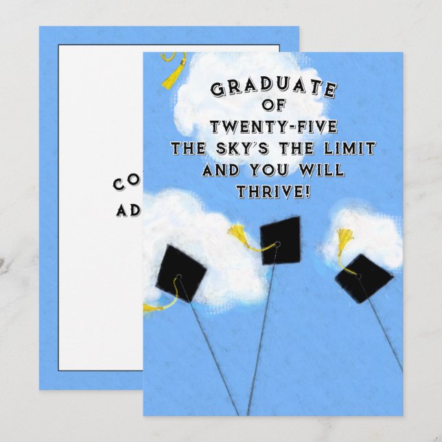 Graduation 2025 Card (Front/Back)