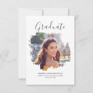 Graduation 2025 Chic Photo Party Invitation