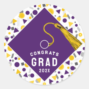 Graduation 2025 Classic Round Sticker