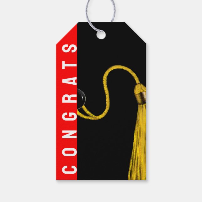 Graduation 2025 Congrats  Gift Tags (Front)