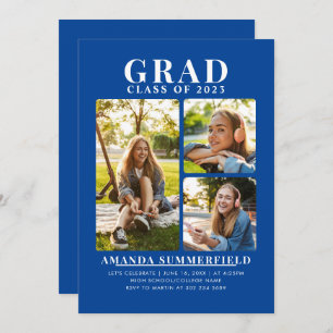 Graduation 2025 Grad Photos Modern Announcement