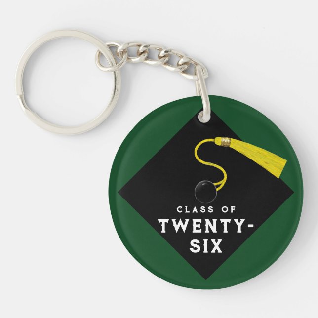 Graduation 2025 Keepsake Gift Key Ring (Front)