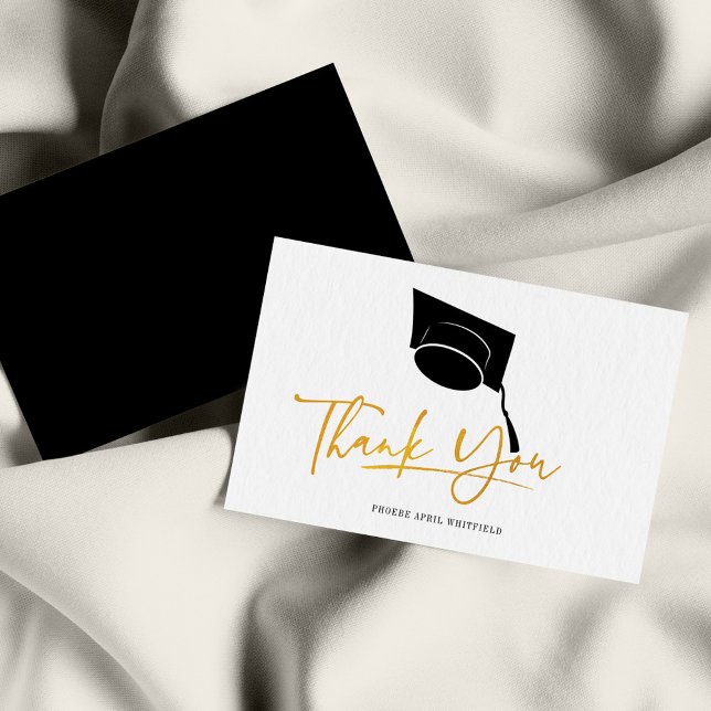 Graduation 2025 Minimalist Thank You Card (Creator Uploaded)