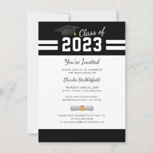 Graduation 2025 Modern Grad Party Invitation