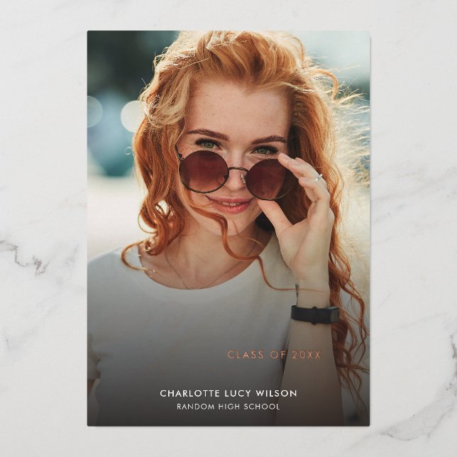 Graduation 2025 Photo Announcement (Front)