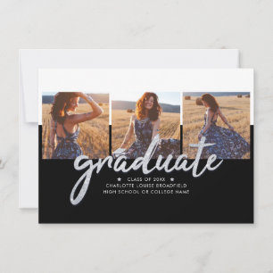 Graduation 2025 Photo Collage Announcement