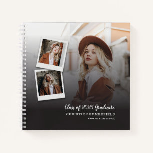 Graduation 2025 Photo Collage Script Guest Book 