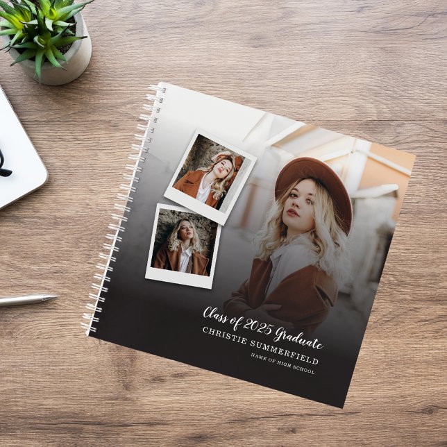 Graduation 2025 Photo Collage Script Guest Book  (Graduation 2025 Photo Collage Script Guest Book)
