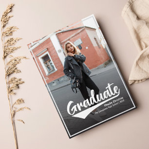 Graduation 2025 Photo High School Grad Announcement