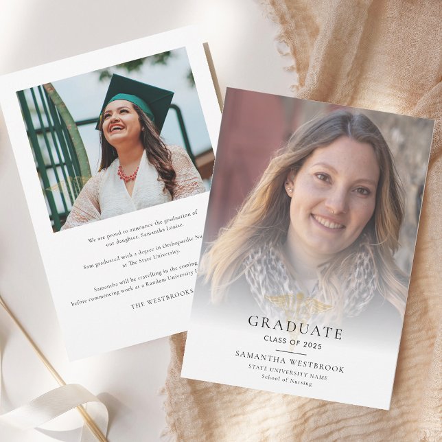 Graduation 2025 Photo Nursing Pinning Grad Announcement (Graduation 2025 Photo Nursing Pinning Grad Announcement)