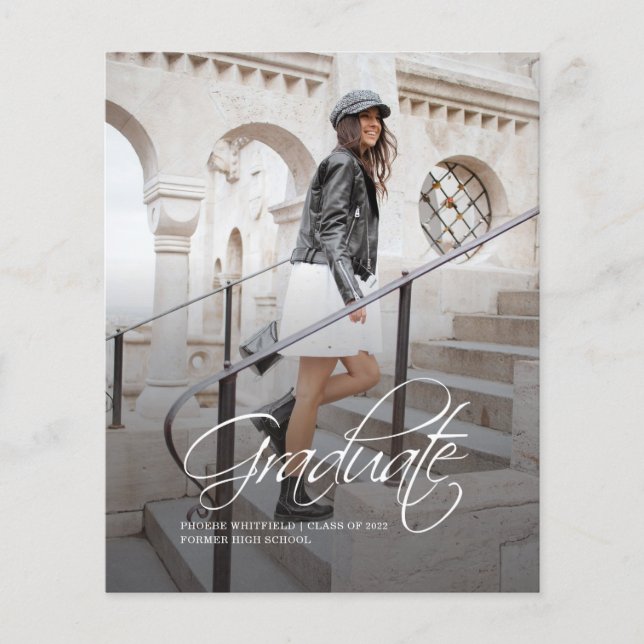 Graduation 2025 Photo Script Announcement (Front)