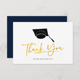 Graduation 2025 Script Grad Thank You Card