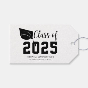 Graduation 2025 Script Simple Grad Custom Gift Tags