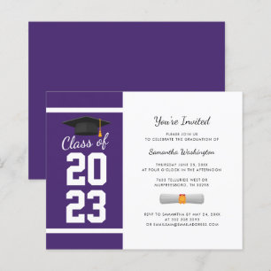 Graduation 2025 Simple Grad Party Invitation