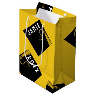 Graduation 2025 Yellow Medium Gift Bag