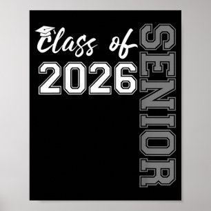 Graduation 2026 class of 2026 funny 2026 poster