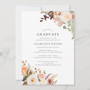 Graduation 2026 Floral Grad Party Invitation