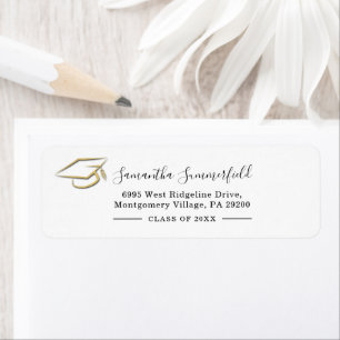 Graduation 2026 Graduate Modern Return Address